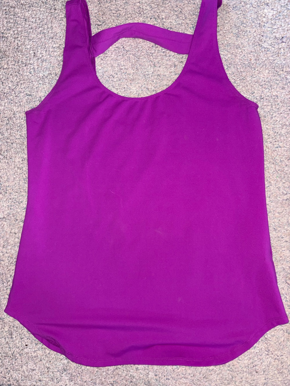 🌸Fabletics Bright Purple Racerback Tank - Picture 5 of 7